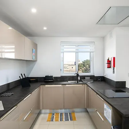 Appartement Spacious, Modern & Cosy 2 Bedroom 2 Bathroom - St. Julians